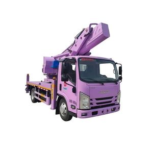 รถบรรทุกติดตั้งเครื่องจักรยกสูง 1suzu 33 เมตร ยูโร 6 แบบแขนยืดตรง สำหรับงานบำรุงรักษาไฟถนนและระบบไฟฟ้าในเขตเทศบาล - Product Image 1