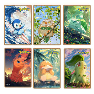 Populaire Premium Anime Pokemoned Art Board Set Base Megadream Cartes Postales Gengar Cartes Protectrices Album Cartes à Collectionner Boîte Mystère - Product Image 5