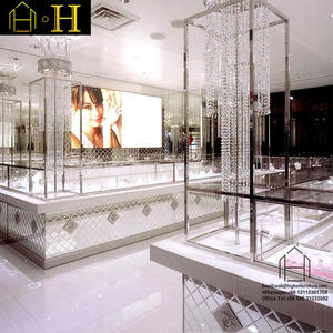 متجر المجوهرات الفاخرة تصميم ثلاثي الأبعاد أثاث متجر المجوهرات تخصيص مكافحة المجوهرات تصنيع عرض - Product Image 6