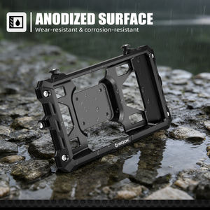 NICECNC - Funda Protectora de Aluminio de <span class=keywords><strong>6</strong></span> Pulgadas para Garmin Zumo XT2 de <span class=keywords><strong>6</strong></span> Pulgadas, Compatible con Parasol y Visera - Product Image 4