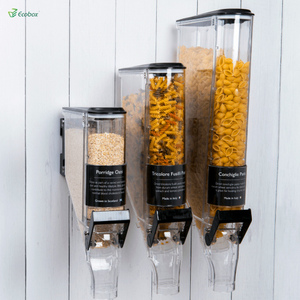 Food Grade Dry Food Dispenser gravity bin Plastic Candy Dispenser