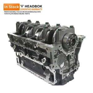 Motor HEADBOK 3.0L 4JJ1 4JJ1-TX, pieza de automóvil, montaje de bloque de cilindro corto de motor completo para camión Isuzu DMAX MU-7