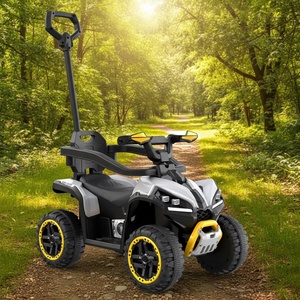 Coche de Juguete ATV Quad para Niños con Manillar de Empuje, 4 Ruedas, Plástico, Unisex, para Playa y Todoterreno, para Niños Pequeños, Niños y Niñas - Product Image 4