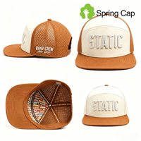 Gorra de Pickleball Personalizada con Bordado de Cadena, Impermeable, Flotante, con Parche de PVC, Ajustable, para Hombre, para Actividades al Aire Libre