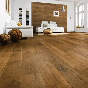 Top vendite 300 millimetri e 12 "wide plancia multi-strato una striscia di quercia di ingegneria pavimenti in legno per interni