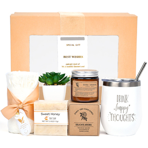Nueva caja de regalo de lujo, vela personalizable, mejora pronto, Spa para mujeres, juego de regalo para el día de la madre - Product Image 1