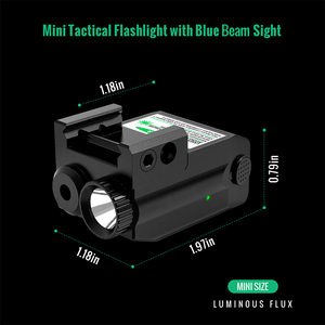 Los mejores accesorios de alcance Linterna LED Combo de haz verde táctico Punto verde con carga rápida - Product Image 5
