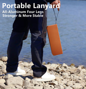 كرسي حديقة خفيف الوزن للغاية قابل للطي بتصميم عصري، أثاث للصيد، كرسي تخييم محمول قابل للطي للاستخدام الخارجي في الفعاليات - Product Image 4