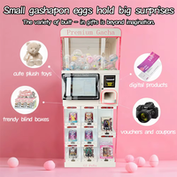 Distributeur de capsules de jouets HuaYang rechargeable, modèle Gotcha, à monnayeur, très demandé pour parcs d'attractions et centres commerciaux