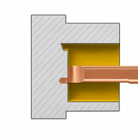Barre de perçage à fente MZR pour acier, outils de perçage interne CNC, tournage de précision, haute performance, personnalisé, vente en gros, stable et rigide