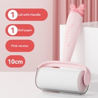 Rouleau Adhésif Déchirable de 10 cm de Large en ABS, Couverture Anti-Poussière, Recharges Remplaçables, Multicolore, Accessoire pour l'Élimination des Poils d'Animaux – Vente en Gros