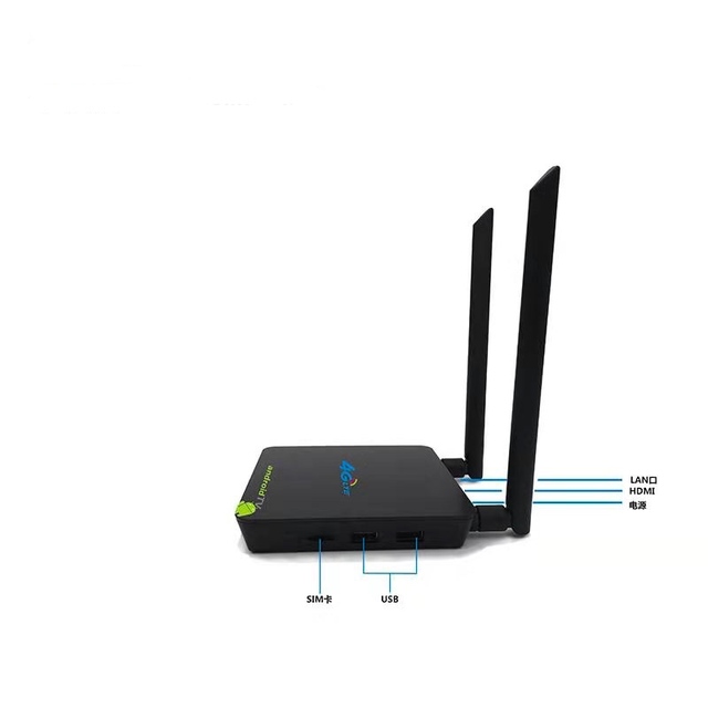 Set Top Box with 4G-LTE Wifi Router Ram 2GB Rom 16GB LTE Android OTT TV
