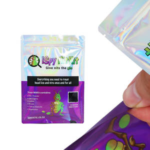 שקית מבריק ריח אריד אלומיניום עמיד רדיד אריזת פלסטיק עבור בשר צ 'יק פירות מזון כיתה מוצר - Product Image 4