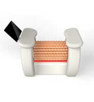 Chaise amincissante pour la relaxation de tout le corps et le drainage lymphatique, soulage les douleurs musculaires