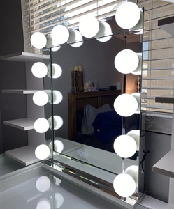 Mini Dressing <strong>Table</strong> with <strong>Mirror</strong> and Drawers Makeup Vani - Product Image 2