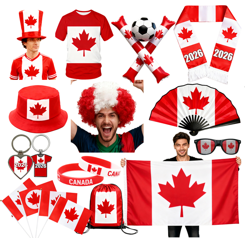 2026 World Soccer Fan Personalized Accessories
