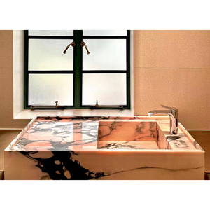 Dalles de marbre rouge polies Goldtop de haute qualité, modernes, OEM, très vendues, pour la décoration de salons d'hôtel, utilisation intérieure/extérieure, garantie 5 ans - Product Image 5