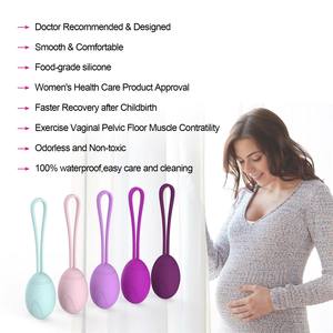 Professioneller Beckenboden-Trainer Grad 5 Hochleistungs-<span class=keywords><strong>Kegel</strong></span>-Ball-Set 34g bis 112g Erwachsenenprodukte Weiblicher Vaginalball zur Straffung - Product Image 5