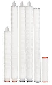 Cartouche filtrante plissée multi-microns PP avec réservoir sous pression 10 pouces 65 mm de diamètre extérieur - Product Image 3