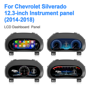 NaviHua - Panel de Instrumentos Digital Virtual Linux de 12.3 Pulgadas para Chevrolet Silverado GMC Sierra 2014-2018, Plug and Play, CE, FCC, Velocímetro para Tablero de Auto - Product Image 5
