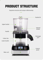 Machine à éplucher les fruits de raisin de tomate cerise multi-mode électrique de capacité élevée de 3000g pour le café