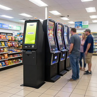 Çevrimiçi Jetonlu Bahisli Beceri Oyunu Ödül Kiosku Hyosung Oyun ATM Makinesi Beceri Oyunu Kabini Platinum Serisi Oyun Yazılımı Kartı