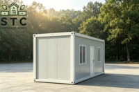 Conteneur en acier robuste et moderne de 40 pieds pour abri de voiture et logement d'équipements lourds, finition antirouille, système verrouillable