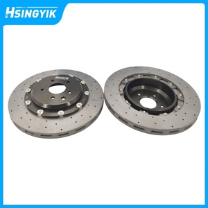 จานเบรกคาร์บอนเซรามิกไฟเบอร์สำหรับรถยนต์ ขนาด 330/355/380/390/410/420 มม. สำหรับ GTR R35 BMW M5 <span class=keywords><strong>M6</strong></span> E92 M3 Audi Q7 R8 Porsche Cayenne - Product Image 3