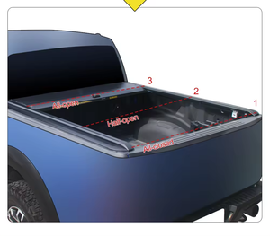 Venta caliente impermeable retráctil camioneta cama tonneau cubierta para <span class=keywords><strong>Nissan</strong></span> <span class=keywords><strong>Navara</strong></span> para Foton General G7 Mars - Product Image 4