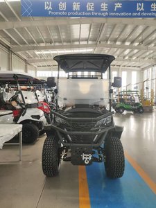 Carrito de Golf Eléctrico de 2 Plazas con Caja de Carga de Aluminio y Enganche de Remolque Reforzado - Product Image 2