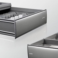 Acessórios de Armazenamento para Cozinha Personalizados de Fábrica: Gaveta Deslizante de 2 Camadas para Armário e Cesto Deslizante