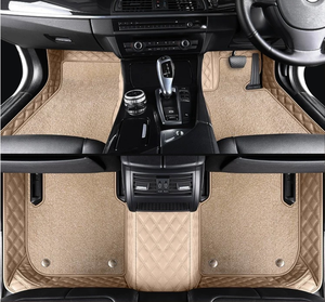 Alfombrillas de Cuero de Lujo para Auto, Diseño 3D, Estilo Deportivo, para Civic, Changan CS75, CS55, Haval H6, F5, H7, H9, Antideslizantes, 5MM de Grosor - Product Image 1