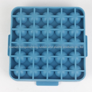 Moule à glaçons créatif en silicone de qualité alimentaire, 25 pièces, petites boules de glace rondes, résistant au congélateur et à la congélation rapide, facile à démouler - Product Image 2