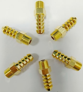 OEM ODM tốt nhất chính xác máy tiện cho rèn dịch vụ mạ Vàng CNC gia công buộc chính xác bộ phận kim loại - Product Image 2
