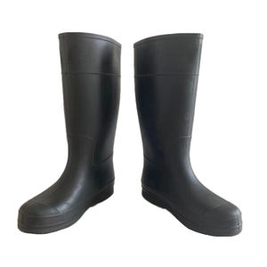 ممتازة المطاط العازلة غير زلة حذاء برقبة للعمل عالية الجهد العزل الأحذية عازلة الكهربائية معزول سلامة الأحذية - Product Image 1