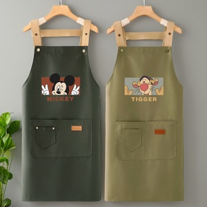 Tablier en toile personnalisé avec logo pour cuisine, maison, jardin, vêtements de travail dédiés aux services de restauration, nouveau modèle 2026, tablier de cuisine personnalisable - Product Image 1
