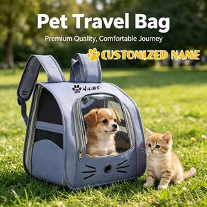 Bolsa de transporte plegable para mascotas, bolso de viaje con cremallera Oxford, mochila suave para mascotas para salidas diarias - Product Image 4
