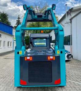 Mini-chargeuse compacte sur pneus SWL4038 pour travaux de construction, avec moteur diesel haute puissance, moteur et pompe PLC - Product Image 2