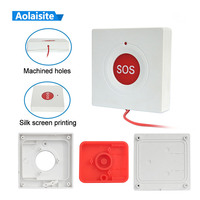 Stock Spot salles de bains toilettes et hôpitaux étanchéité IP68 bouton d'urgence sans fil boîtier en plastique