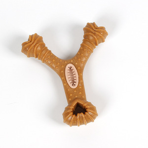 Durable Eco-Friendly Interactive Wood <strong>Bone</strong> Chew <strong>Toys</strong> for <strong>Dogs</strong> <strong>Rope</strong> Ball Design Teeth Cleaning Feature Wholesale Pet Supplies - Product Image 2
