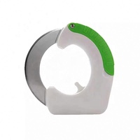 Rolmes, cirkelvormige ringwielen, groente- en fruitmes, pizzames, ronde handmatige fruitmes
