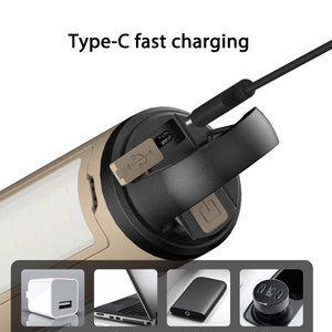 Lámpara de Camping Recargable USB, Portátil, LED Brillante para Exteriores, con Gancho para Colgar, Lámpara de Mesa para Exteriores - Product Image 3