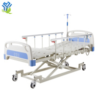 Lit d'hôpital en gros, pièces de lit médical, garde-corps, roulettes, civière en plastique, accessoires d'hôpital