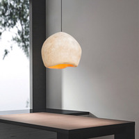 Lustre japonais moderne et luxueux Wabi Sabi Style Nordic Kitchen Pendant Light Living Dining Room Hanging Lamp-Available Middle