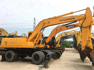 Excavatrice sur pneus Hyundai 210w-7 Excavatrice sur pneus d'occasion Hyundai 210w-7 - Product Image 6