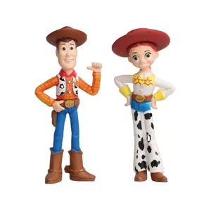 Megan Q Toy Story 4 Buzz Light Tahun Woody Jessie Bullseye Forky Figur Boneka Model Koleksi Action Figure Mainan Hadiah Anak