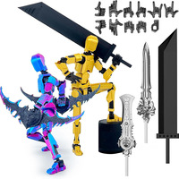 Vente en gros de figurines d'action 3D Titans Lucky 13, figurines d'action très détaillées, figurines d'action Titan de collection, jouets factices