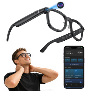 Lunettes caméra IA X01 Ultra avec assistant vocal, WiFi4, enregistrement vidéo, double micro, réduction du bruit et traduction IA en temps réel - Product Image 5