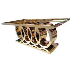Mesa de comedor giratoria de madera maciza con acabado de mármol, mesa de comedor giratoria de madera de roble con espejo lateral con diseño de <span class=keywords><strong>Lazy</strong></span> <span class=keywords><strong>Susan</strong></span> - Product Image 6