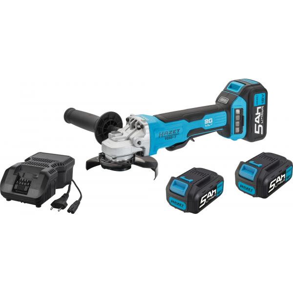 HAZET - 9233-7/4 Cordless right-angle grinder - with 2 batteries and charger - EAN 4000896218950 GRINDERS AND HONING MACHINES